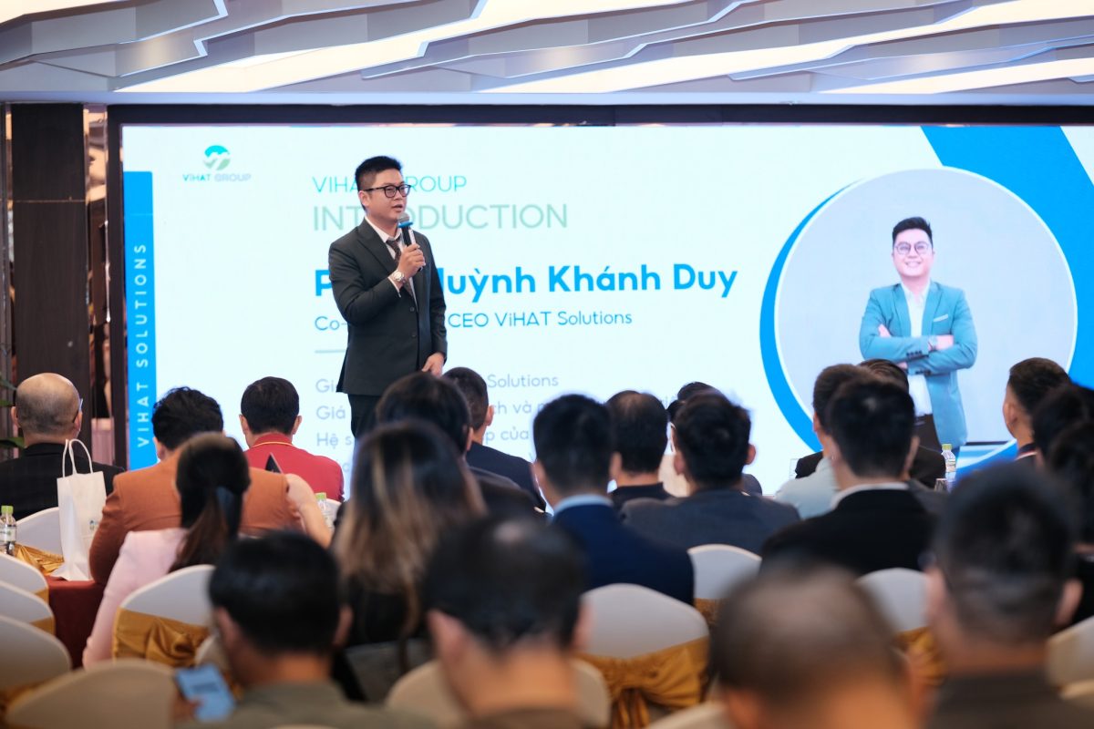 CEO ViHAT Solutions – Ông Phan Huỳnh Khánh Duy – Ảnh: Công ty TNHH Công nghệ ViHAT
