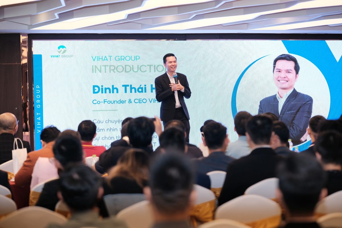 CEO ViHAT Group – Ông Đinh Thái Hà – Ảnh: Công ty TNHH Công nghệ ViHAT